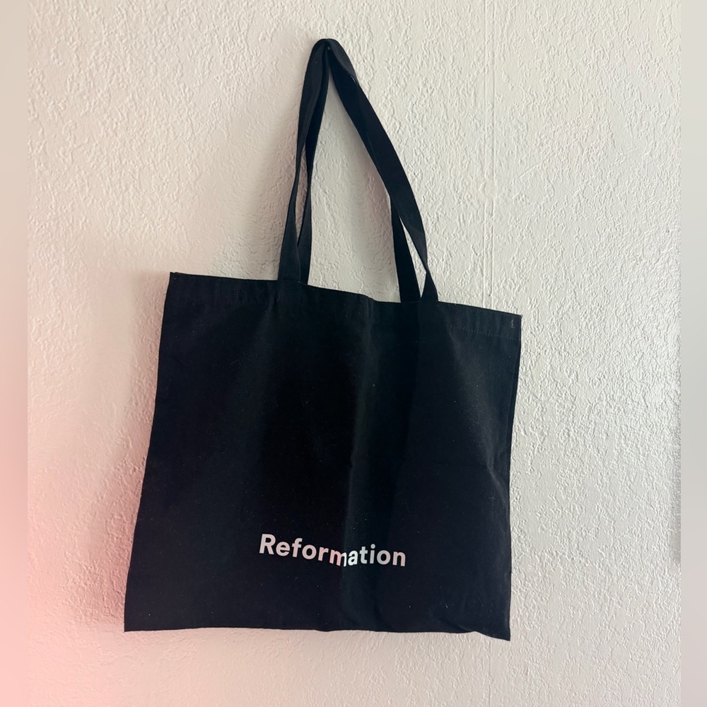 Reformation tote bag $10